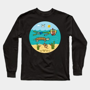 Snorkeling Long Sleeve T-Shirt